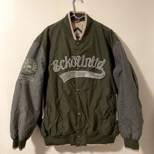 Never worn throwback Echo Unltd baseball jacket xl